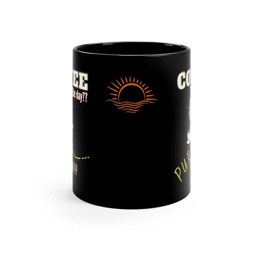 Purrrr Fect   -  11oz Black Mug