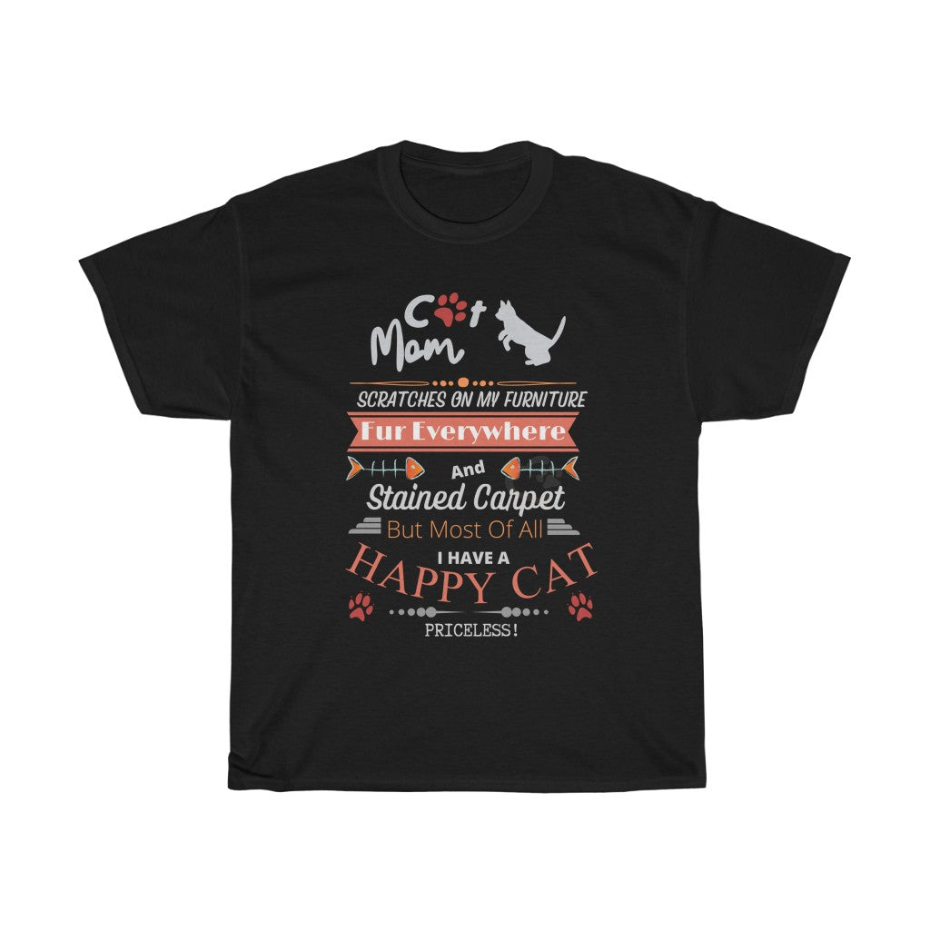 Cat Mom - Unisex Heavy Cotton Tee