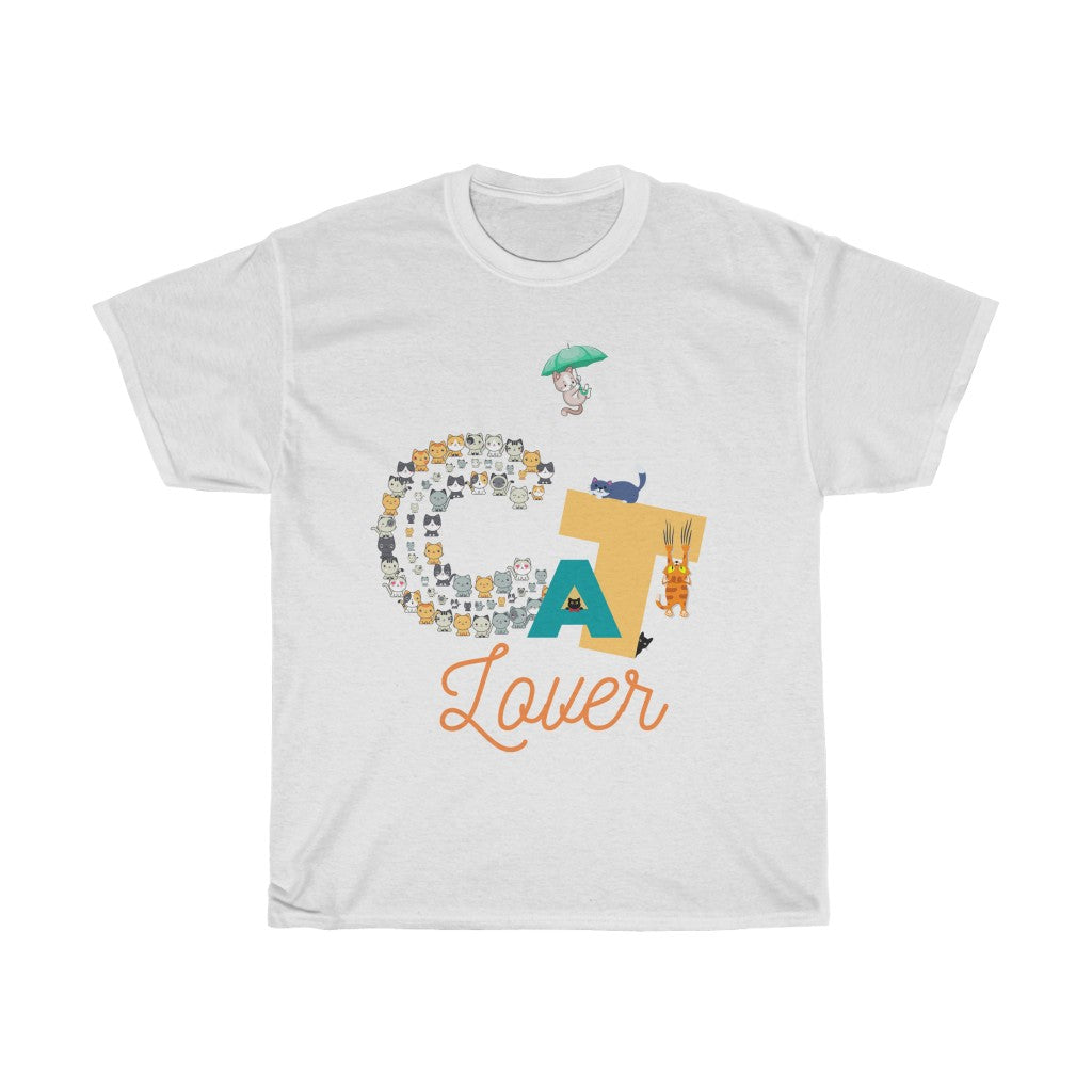 Cat Lover - Unisex Heavy Cotton Tee