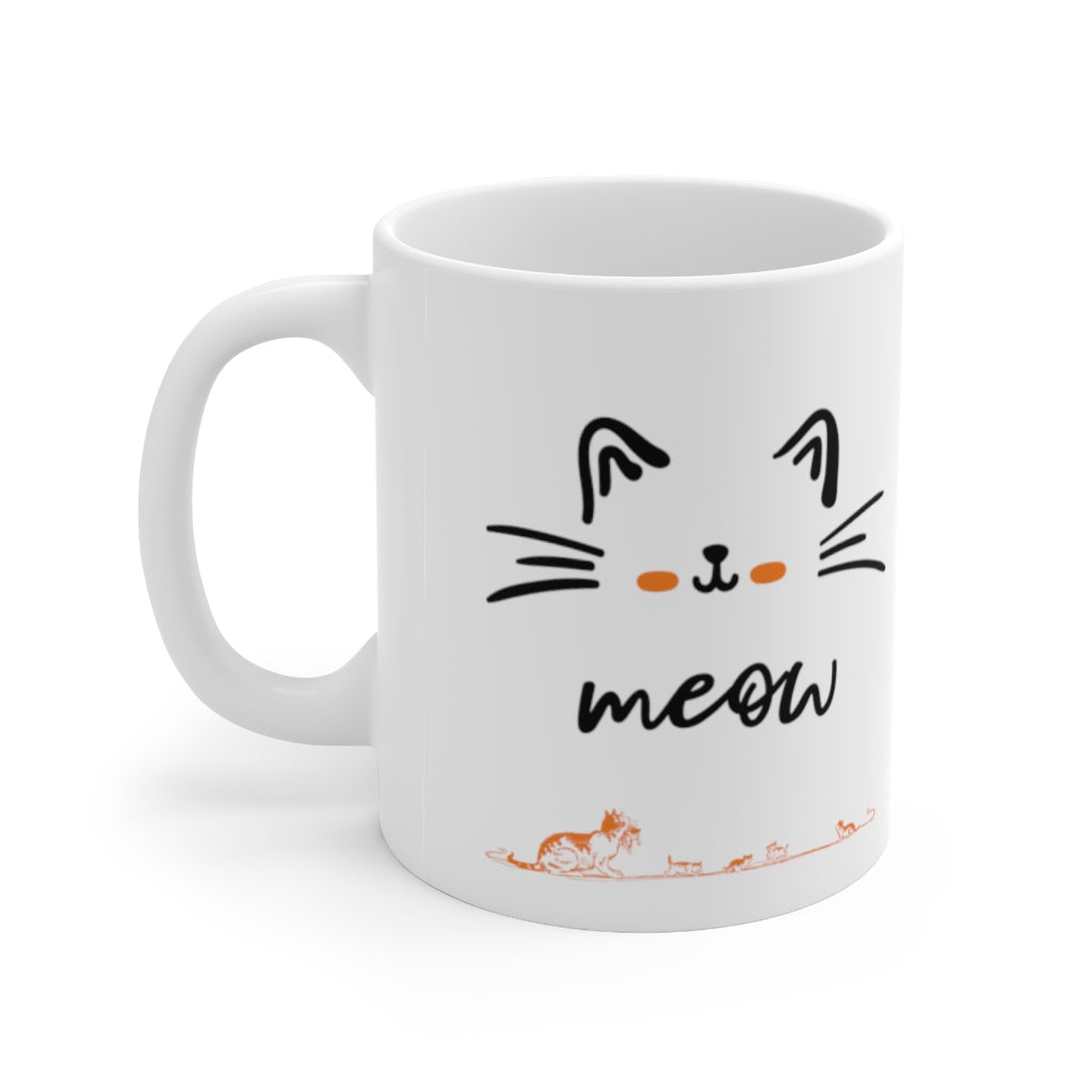 Meow!!! Ceramic Mug 11oz