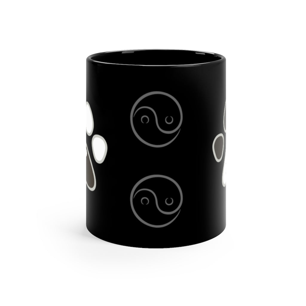 Cat Paws - 11oz Black Mug