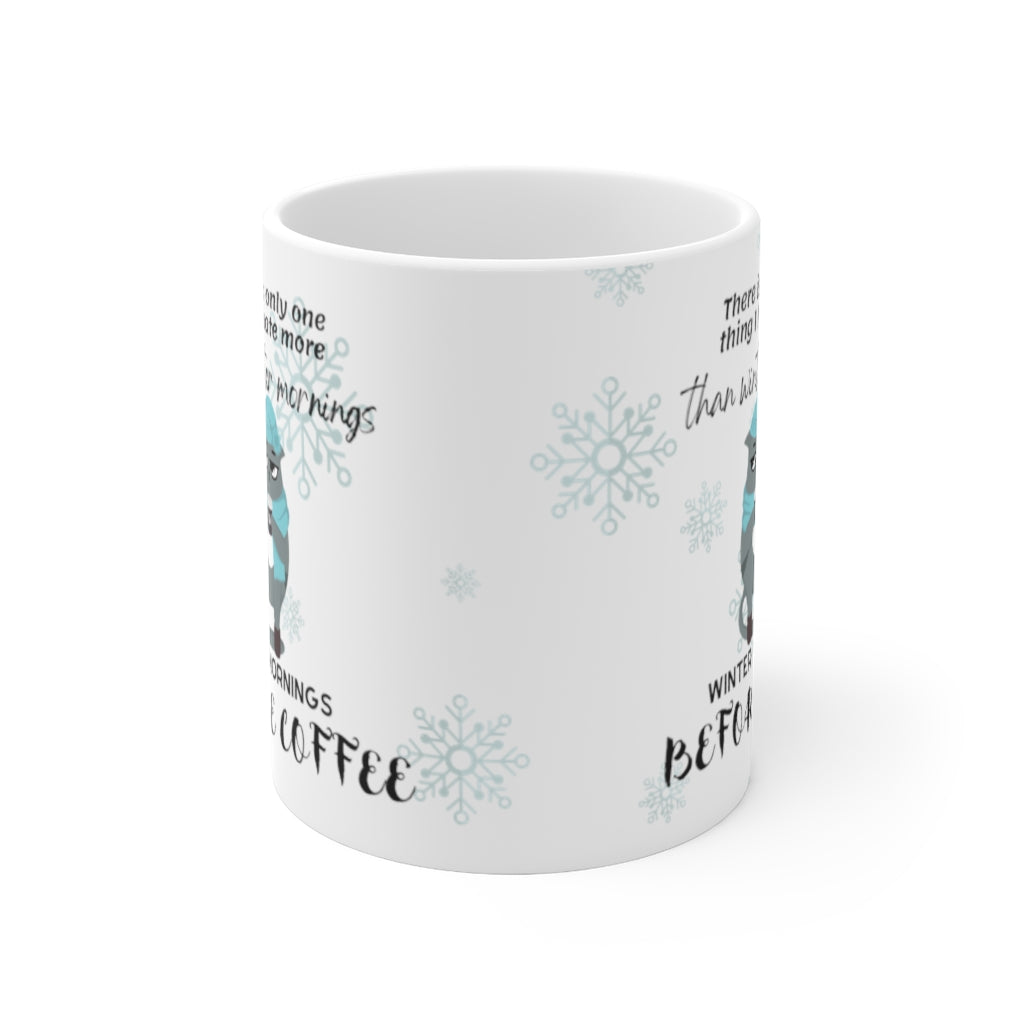 Winter Mornings -  Ceramic Mug 11oz