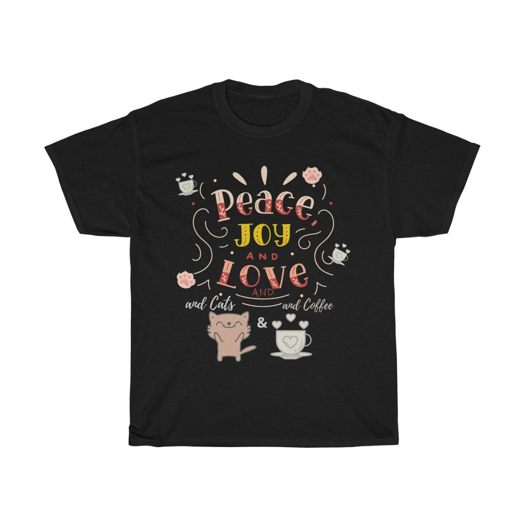 Peace and Joy! - Unisex Heavy Cotton Tee