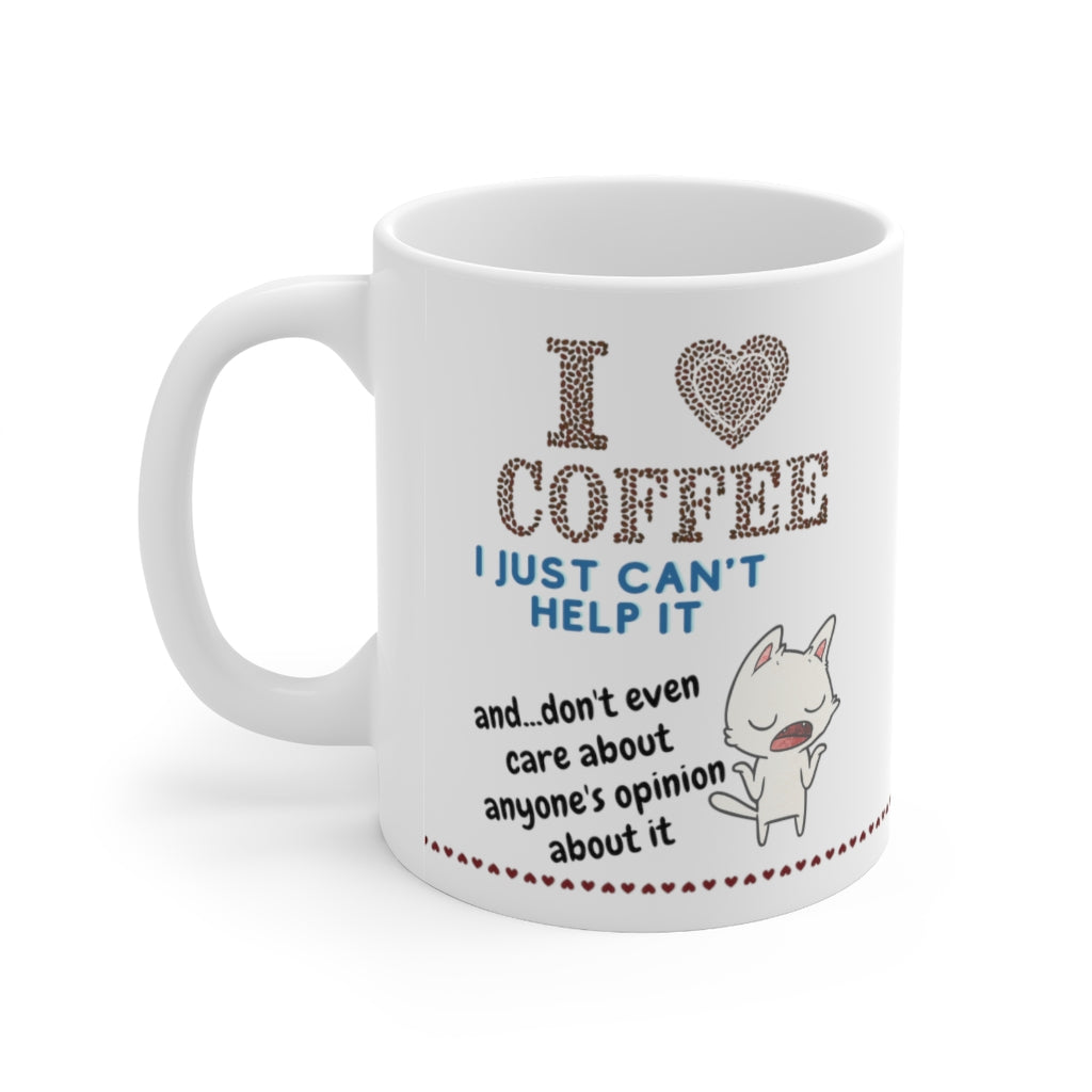 I Love Coffee - Ceramic Mug 11oz