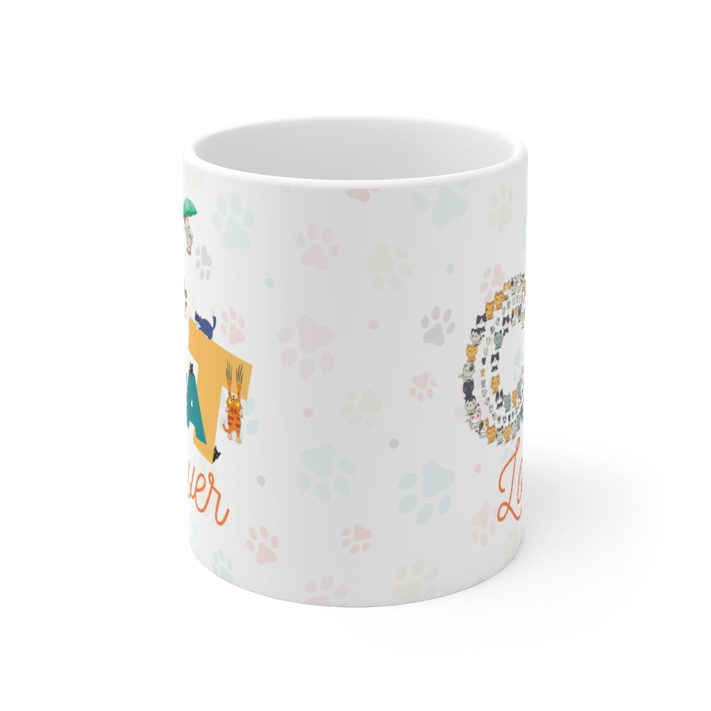 Cat Lover - White Mug 11oz