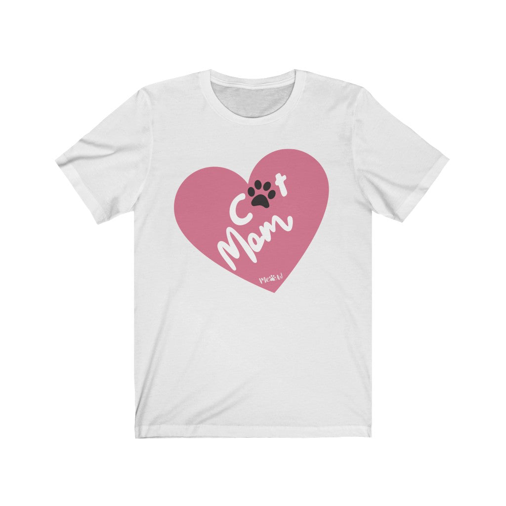 Cat Mom - Unisex Jersey Short Sleeve Tee