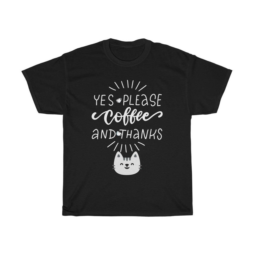 More Coffee Please  -  Unisex Heavy Cotton Tee