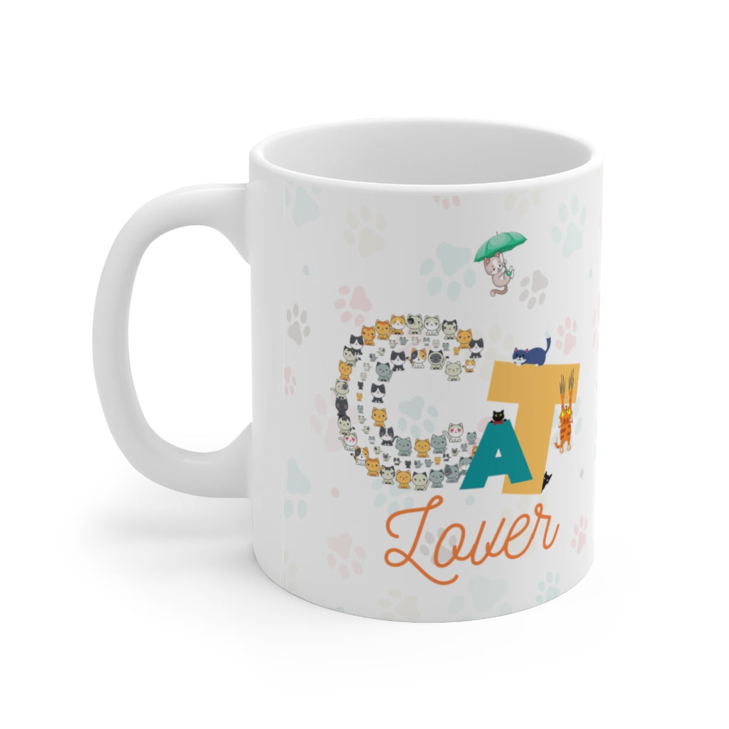 Cat Lover - White Mug 11oz