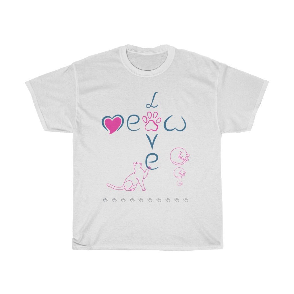 Love , Coffee - Unisex Heavy Cotton Tee