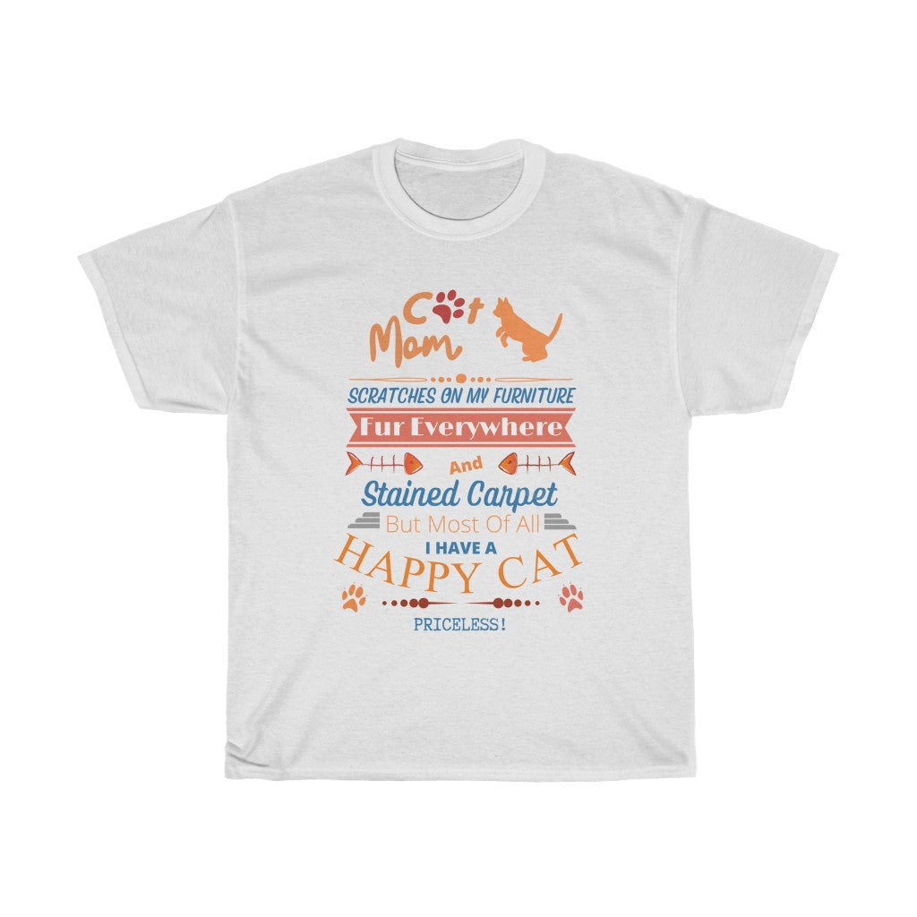 Cat Mom - Unisex Heavy Cotton Tee