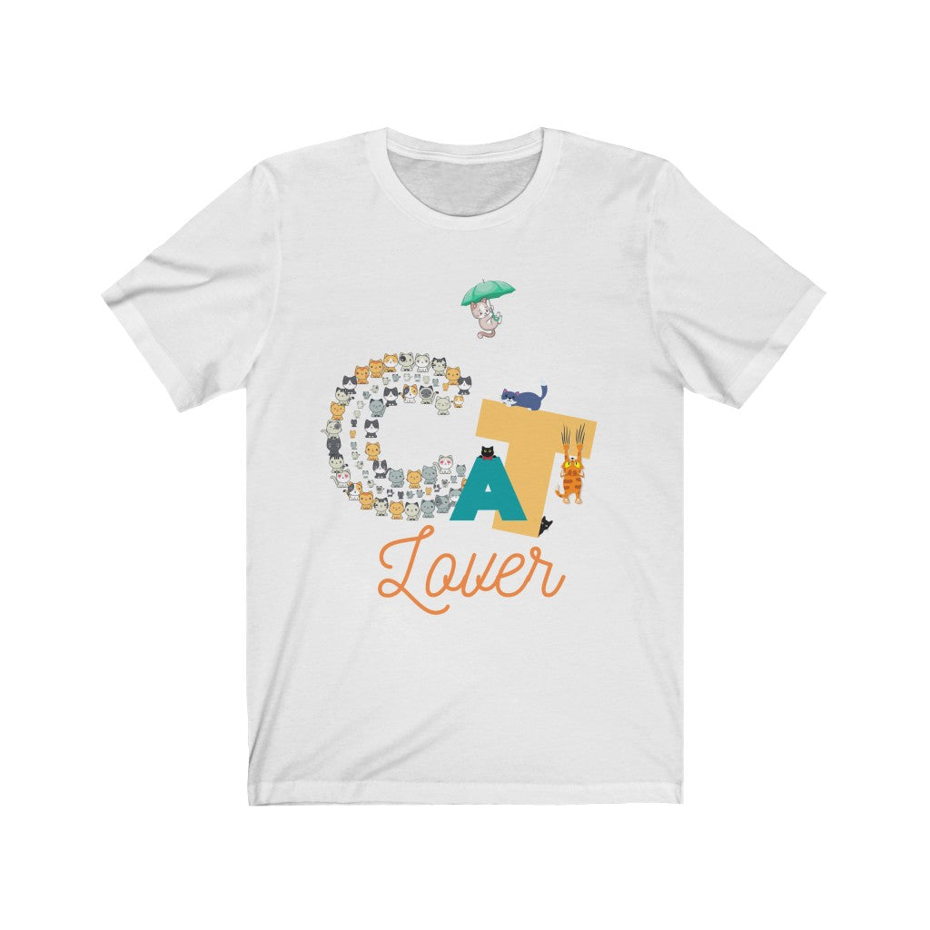 Cat Lover with lots lots lots of cats - Unisex Jersey Short Sleeve Tee